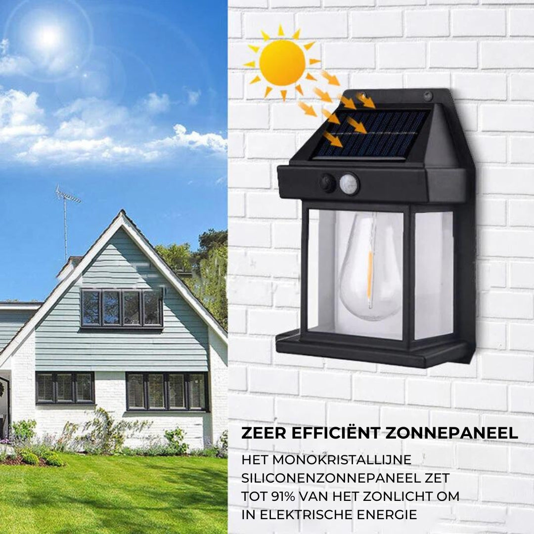 SolarBright - Duurzame Zonnelicht Tuinverlichting zonder Kosten