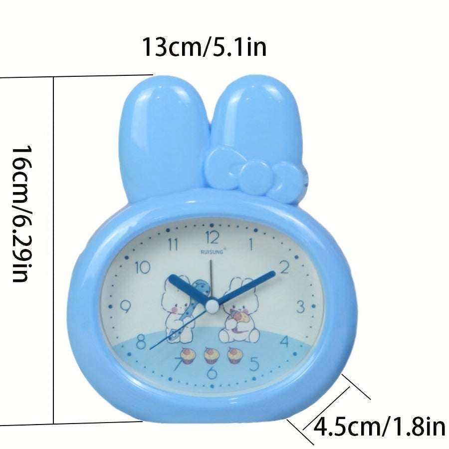 BunnyTime Clock - Schattige LED Wekker met Nachtlamp