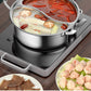 EmieCook - Luxe Roestvrijstalen Kookpot voor de Keuken