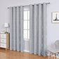 Serenity Voile Curtains - Moderne Bubbels Gordijnen met Lichtfiltering