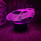 AutoLamp – 3D Sportauto Nachtverlichting met USB