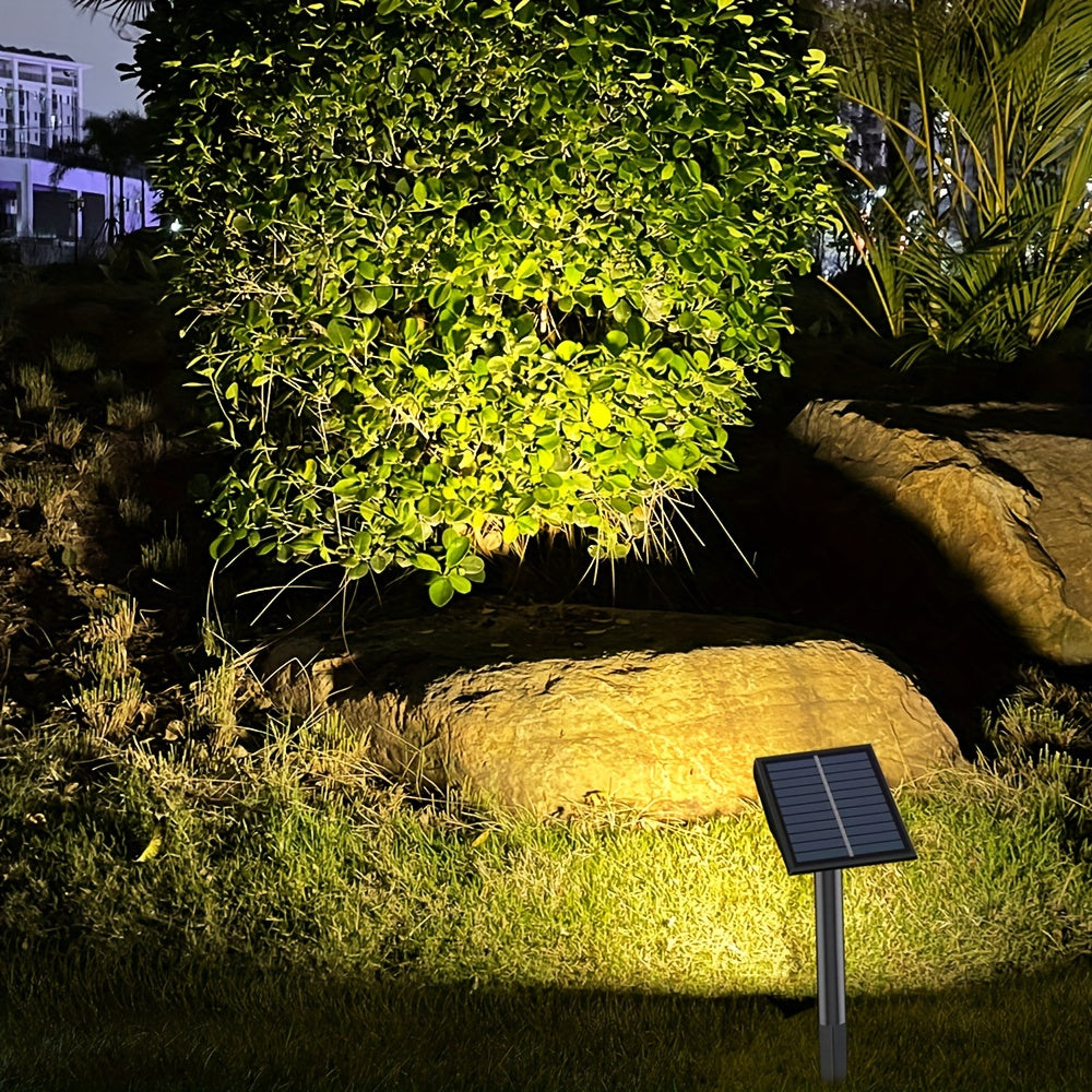 SolarGlow – 9 LED Tuinspotlampen voor Buiten