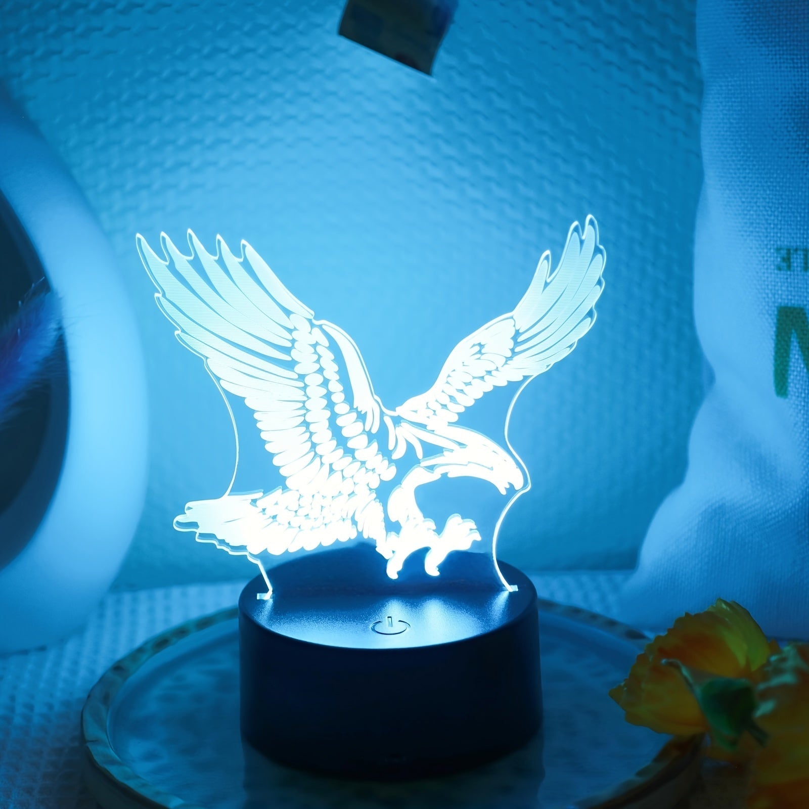 EagleLight – 3D LED Nachtlamp met Kleuren en Touch