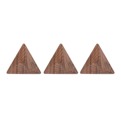 Creative Coasters – Zwart Walnoot in Unieke Vormen