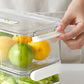 FreshGuard - Elegante Voedselveilige Koelkast Organizer