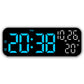 DeskTime - Stijlvolle Digitale USB Klok met Datum