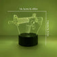 GeoLume - 3D LED Bureaulamp met Touch