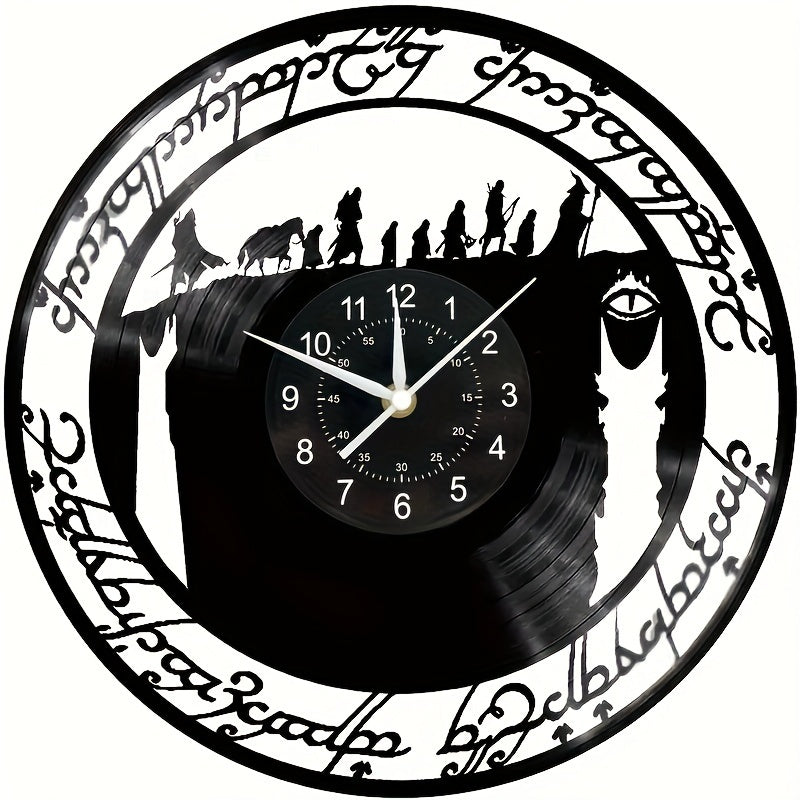 MythicWarrior Clock - Stijlvolle Vinyl Wandklok