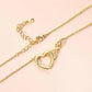 HeartBond Necklace – Tijdloos Sieraad van Verbonden Liefde