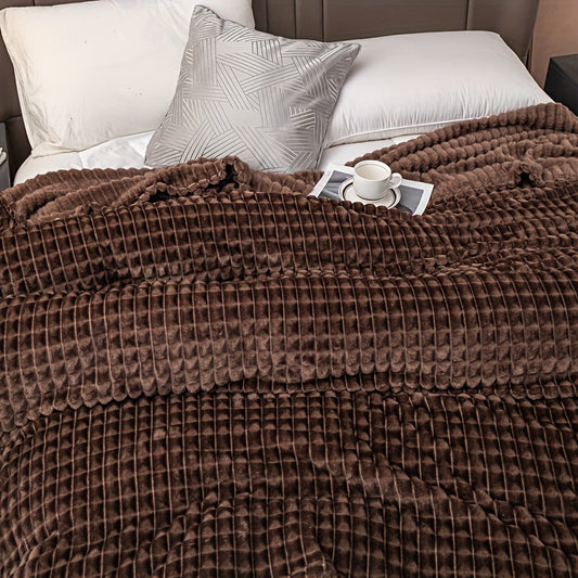 FlannelLuxe – Zachte Fleece Deken voor Comfort