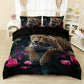 FierceFloral Bedset – Luxe Dierenprint en Bloemen