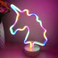 UnicornGlow Lamp - Neon Eenhoorn USB Tafellamp voor Feestdecoratie