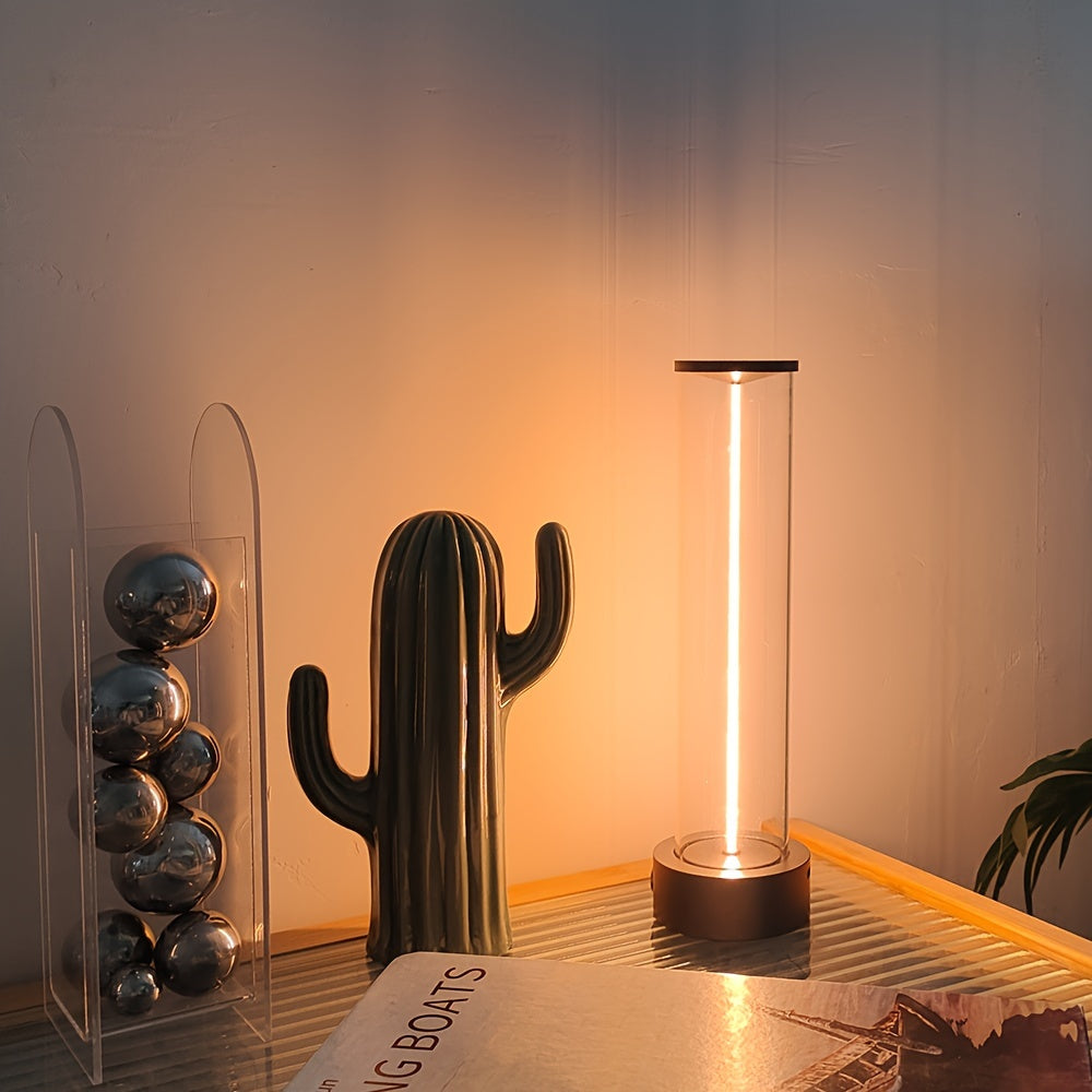 TouchGlow – Draadloze LED Tafellamp met Oplaadpoort