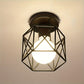 NordicLight - Minimalistische Zwarte Plafondlamp voor Keuken