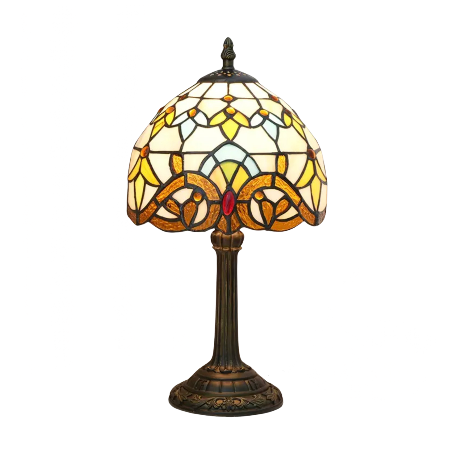 VerreMystique – Tijdloze Tiffany Lamp voor Sfeervol Licht