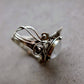 Elegante Vintage Maansteenring - Clara