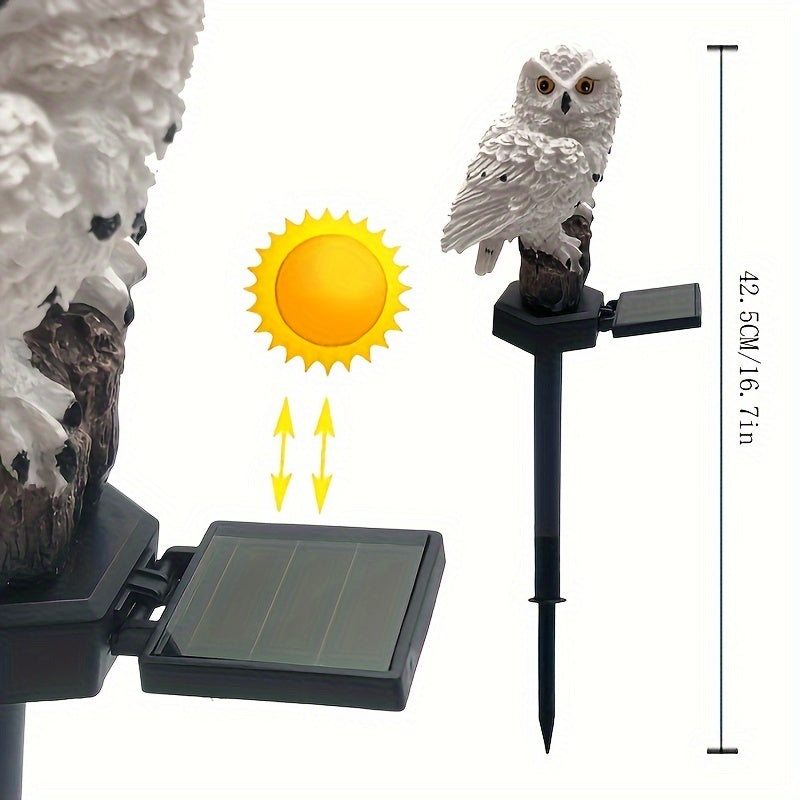 SolarOwl - Moderne LED Tuinlamp met Uniek Design