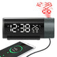 ProjectElite Clock - Zwarte Moderne Weerstandwekkende Projectieklok