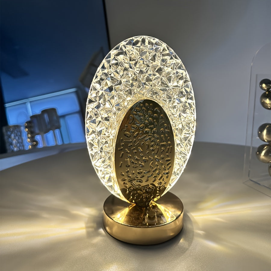 FeatherLamp - USB Touch Tafellamp met Uniek Veerontwerp