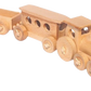 WoodenTrain - Speelgoed met Afneembare Wagons voor Kinderen