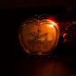 CrystalFruit Clock - Elegante Appelvormige Verlichting