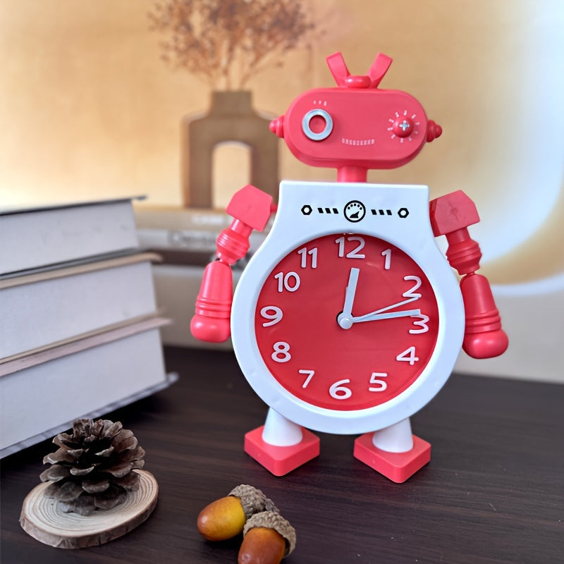 TimeBuddy Clock – Speelse Robot Wekker met Alarm