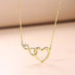 HeartBond Necklace – Tijdloos Sieraad van Verbonden Liefde