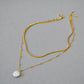 Isaline Necklace - Elegante Barok Parelketting