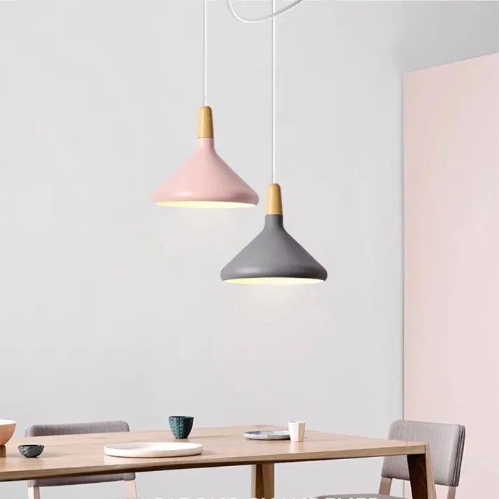 Chic Macaron Plafondlamp - Speelse Elegantie voor Elk Interieur