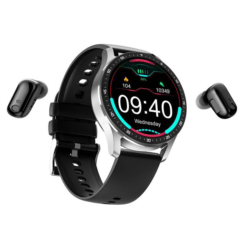 SmartLink Watch – Stijlvolle Smartwatch met Oordopjes