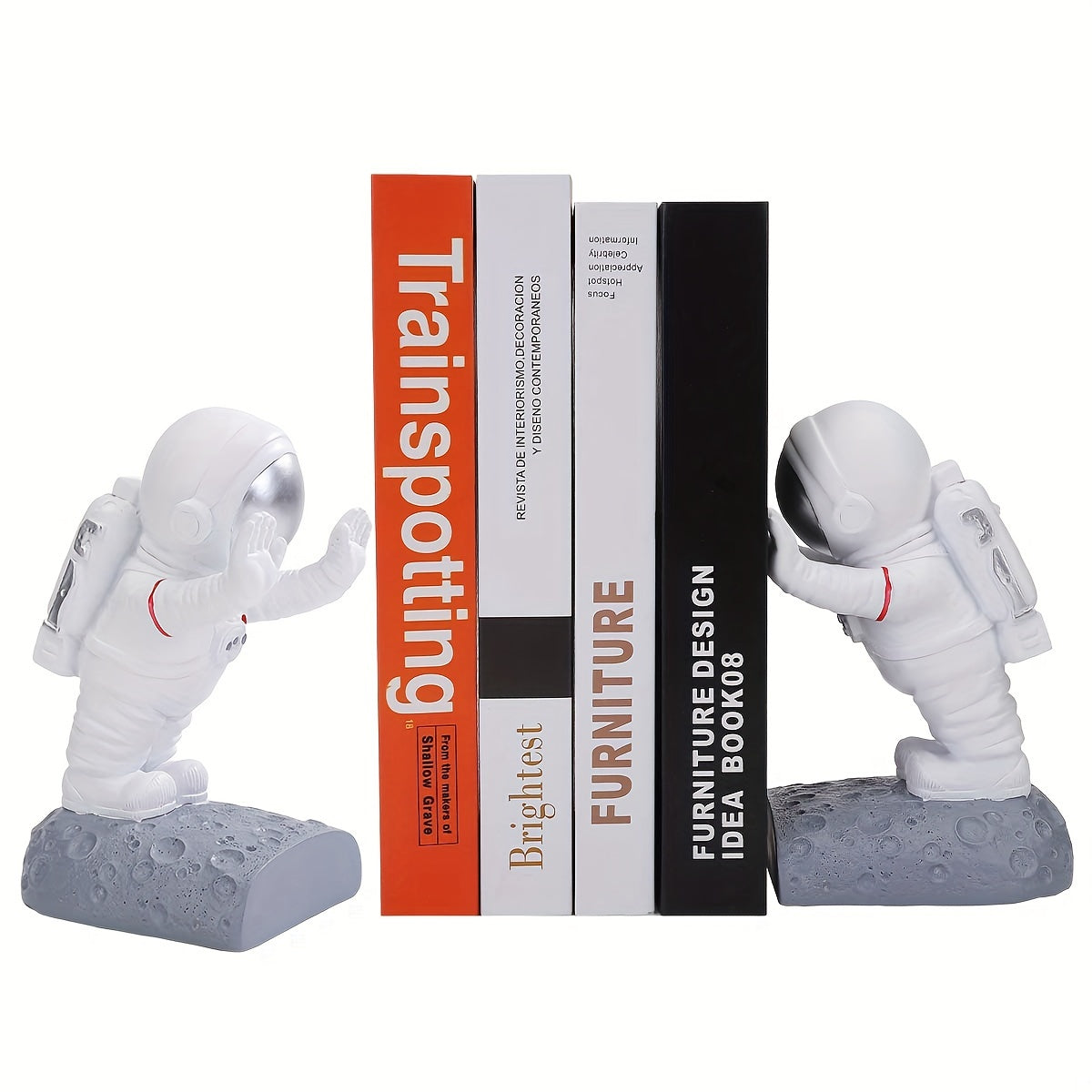 SpaceHold - Astronaut Boekensteunen voor een Ruimtethema