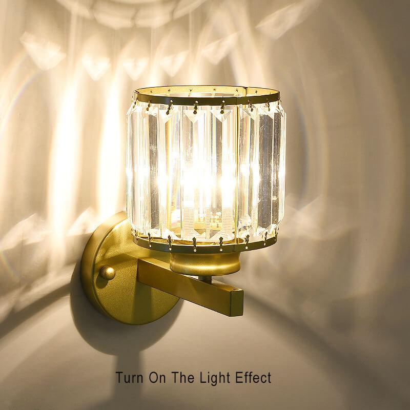 Luxe Kristallen Wandlamp voor Modern Interieur – LED Verlichting