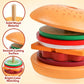 BurgerBuilders - Creatief Montessori Stapel Speelgoed