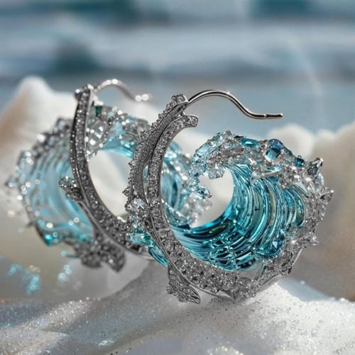 OceanSpirit Necklace - Elegante Maritieme Ketting in Goud/Zilver