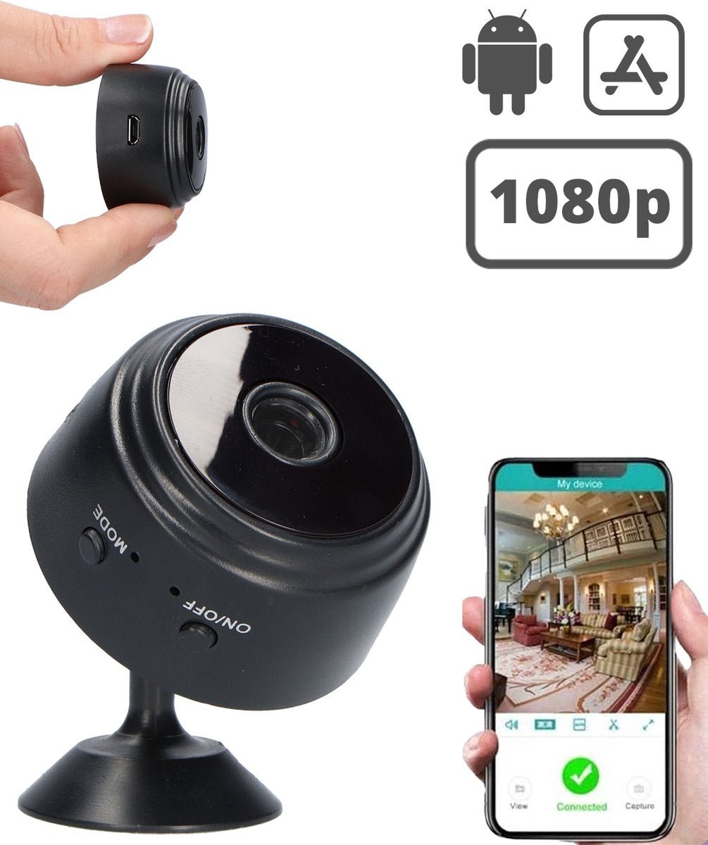 SafetyCam WiFi Camera - Ultra Compacte 1080p WiFi Camera voor Maximale Veiligheid