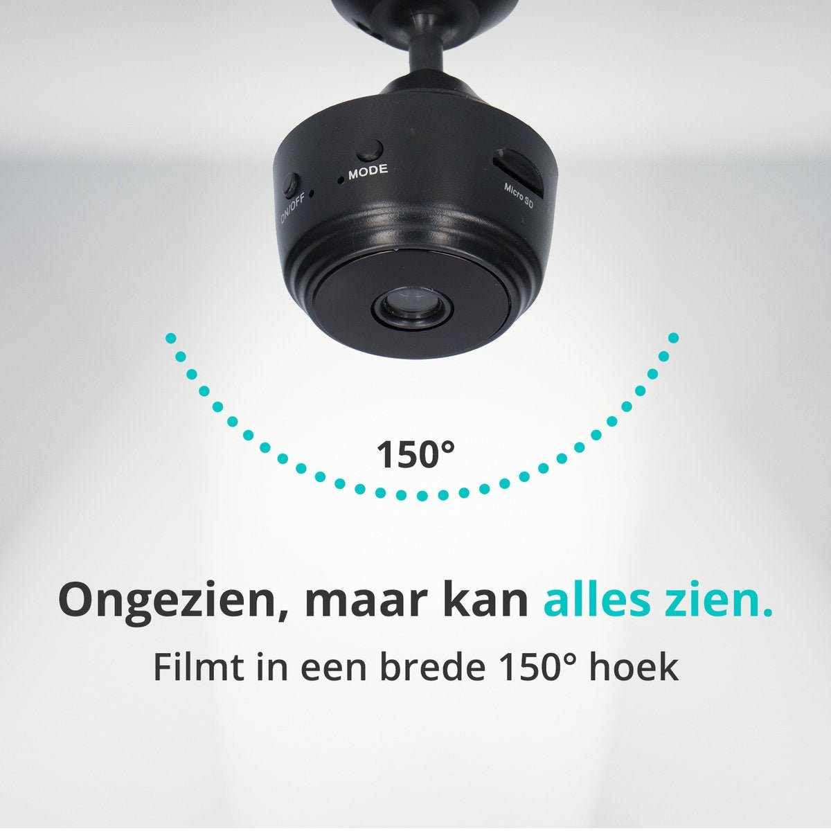 SafetyCam WiFi Camera - Ultra Compacte 1080p WiFi Camera voor Maximale Veiligheid