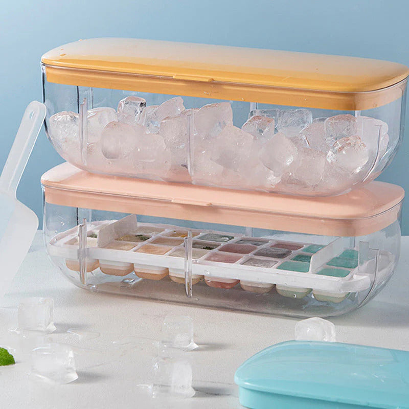 CoolCatcher – Handige IJsblokjesmaker met Ophaalbak