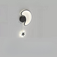 LumiDroom - Magische Wandlamp met Sterren en Maan