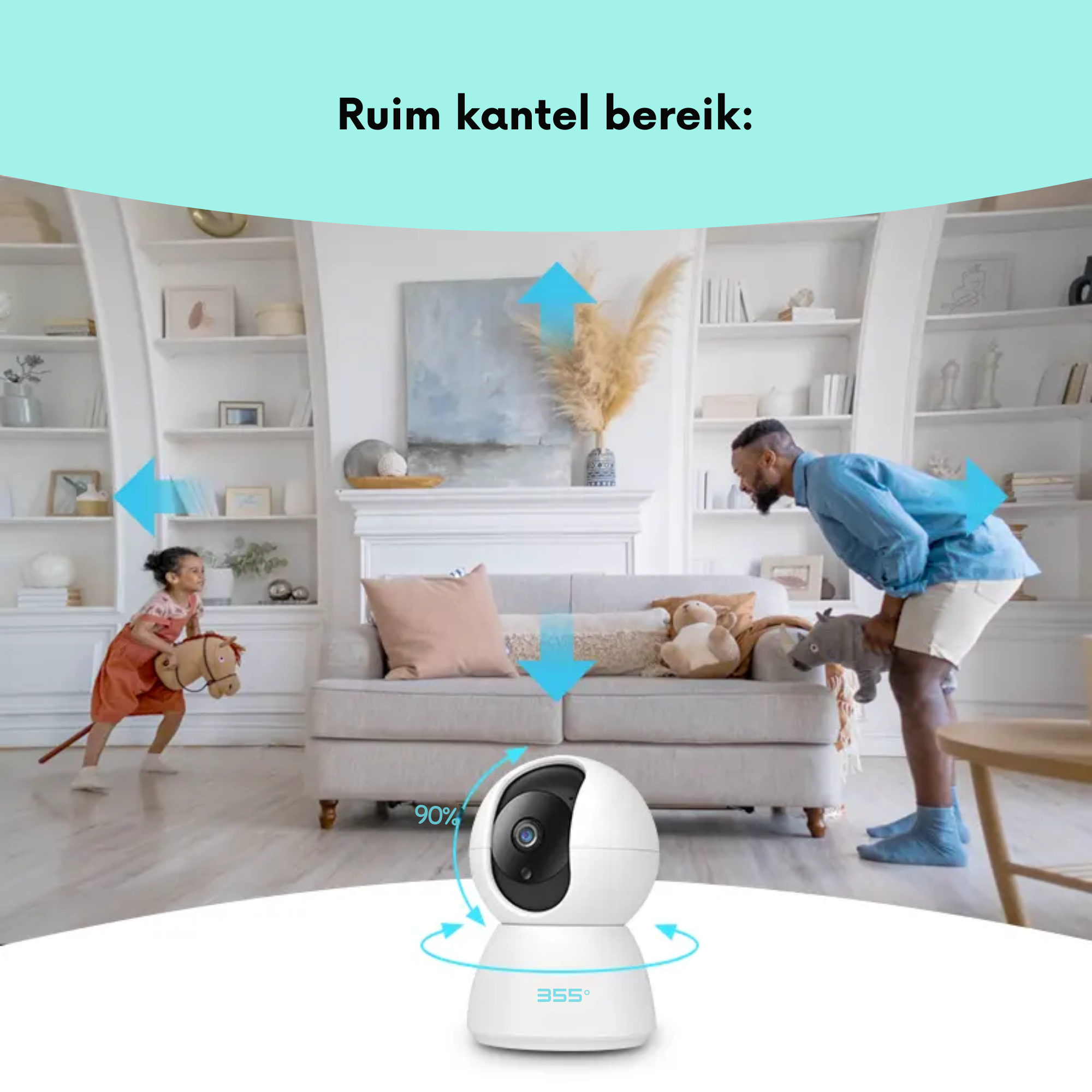 Premiumpets Slimme Camera - Blijf Verbonden met je Huisdier