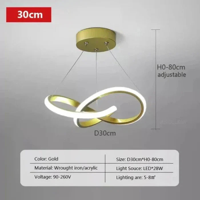 WaveGlow Ceiling Light – Stijlvolle LED Plafondverlichting