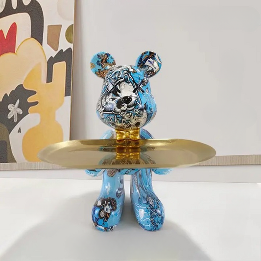 BearArt - Elegante Sculptuur voor Interieurdecoratie