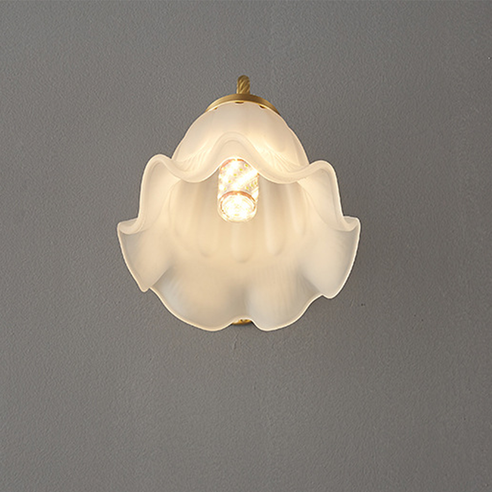 VintageGlow – Retro Glazen Wandlamp voor Sfeer