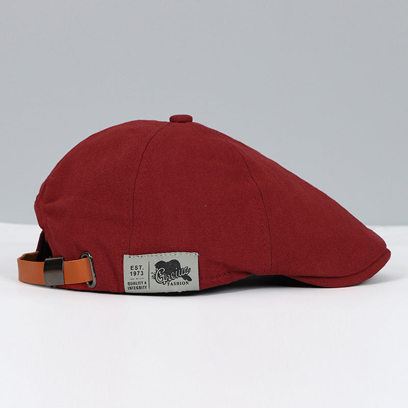 Confido - Stijlvolle Retro Baret voor Zelfvertrouwen