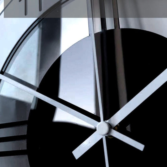 Elegante Stille Wandklok in Acryl – Modern en Stijlvol