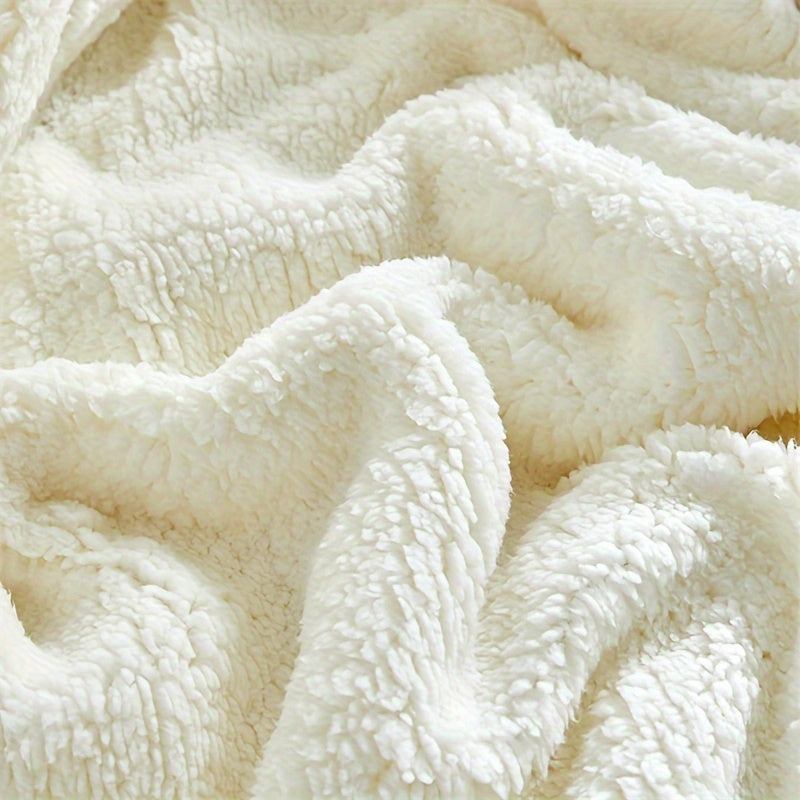 CozyWrap – Luxe Sherpa Fleece Deken voor Winterdagen