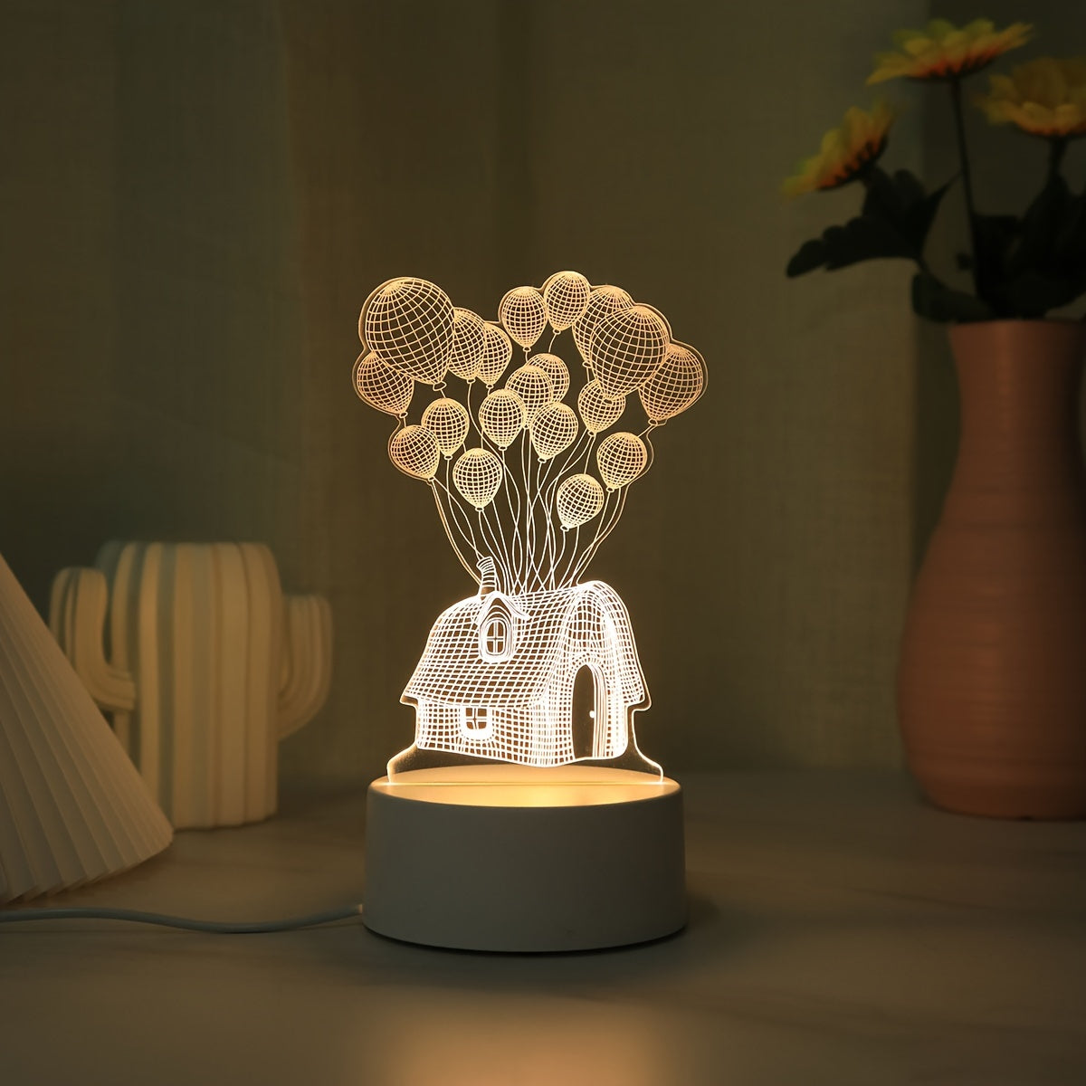 LumiBalloon – Unieke 3D LED Ballonlamp USB