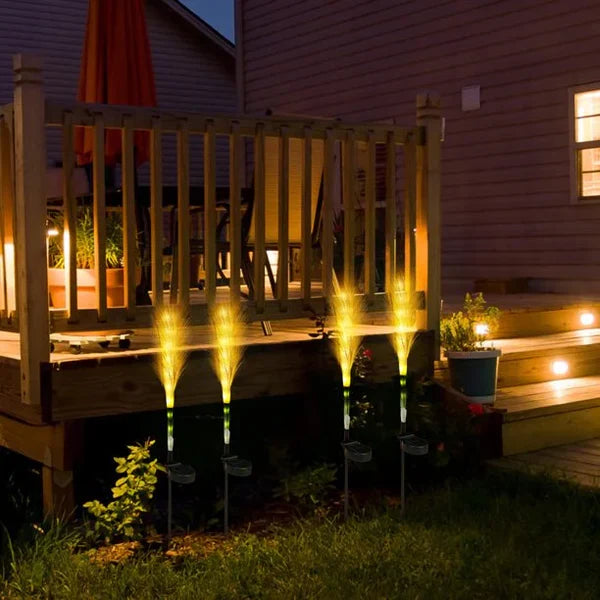 SunReed – Stijlvolle Rieten Buitenverlichting voor de Tuin