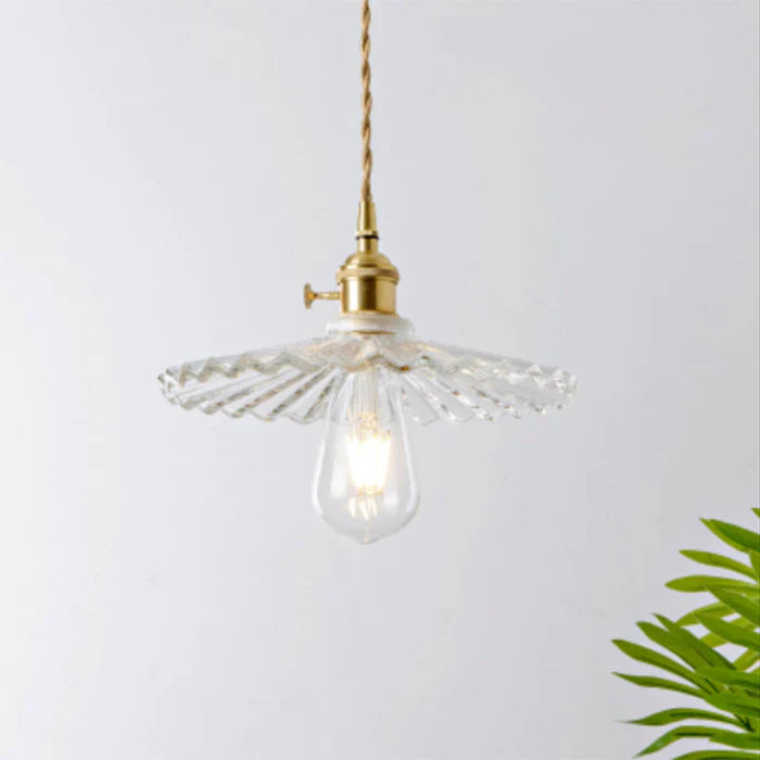 OpulentGlow Pendant – Elegante Glas Hanglamp