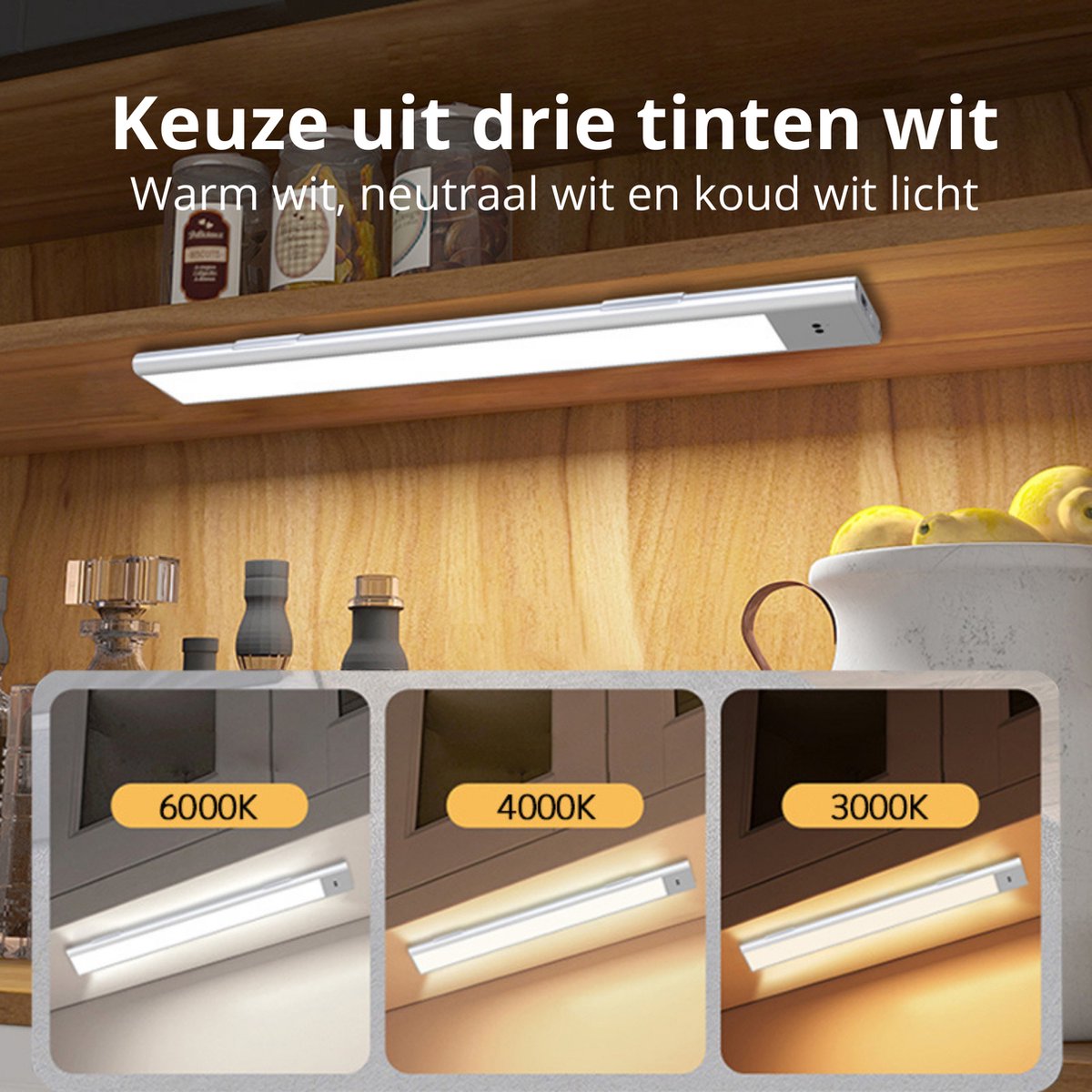 Draadloze Motion Lichtstrip - Verlicht jouw huis zonder bedrading!