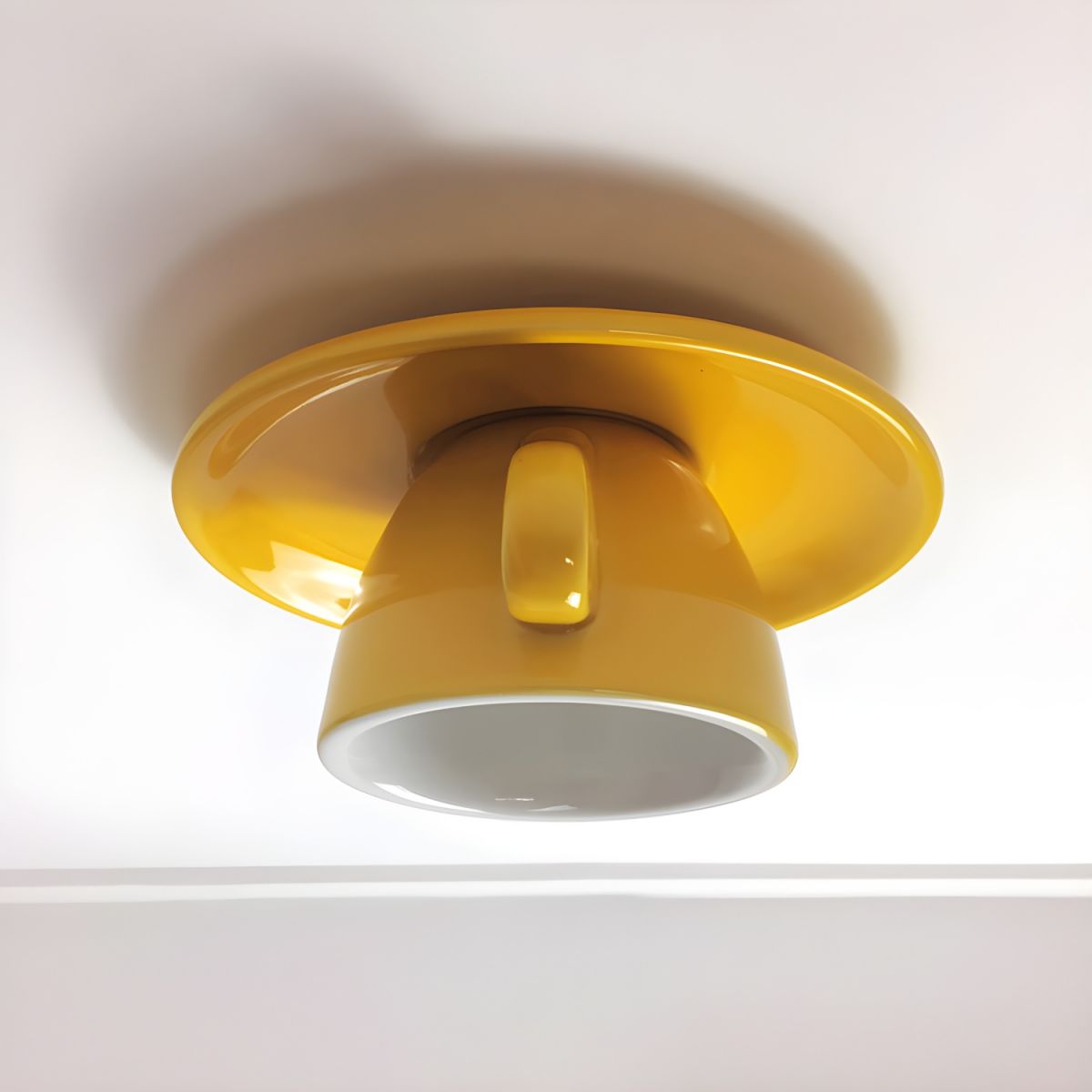 VibrantGlow Chandelier - Elegante Gekleurde Keramische Kroonluchter